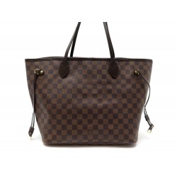 SAC A MAIN Louis Vuitton NEVERFULL DAMIER EBENE 1040 