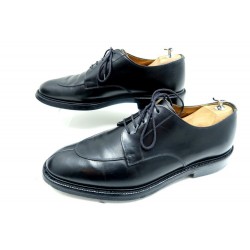 CHAUSSURES CHURCH'S DERBY DEMI CHASSE 7F 41 EN CUIR NOIR LEATHER SHOES 510€