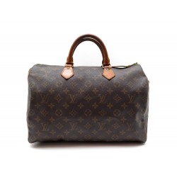 SAC A MAIN LOUIS VUITTON SPEEDY 35 EN TOILE MONOGRAM M41107 CANVAS HAND BAG 925€