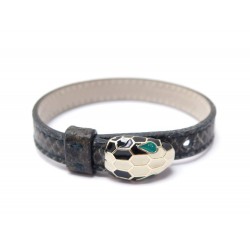 BRACELET BULGARI NICE TO HAVE A SERPENTI 15 A 17 CM EN CUIR PYTHON LEATHER 410€