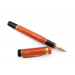 STYLO PARKER DUOFOLD RESINE ORANGE + BOITE 