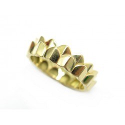 BAGUE FRED UNE ILE D'OR 2 RANGS TAILLE 54 OR JAUNE 18K + BOITE GOLD RING 1750€