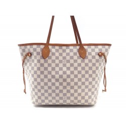 SAC A MAIN LOUIS VUITTON NEVERFULL MM TOILE DAMIER AZUR CABAS TOTE HAND BAG 945€