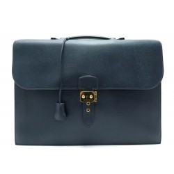 NEUF SACOCHE HERMES SAC A DEPECHES 2 SOUFFLETS CARTABLE EN CUIR COURCHEVEL 5800€