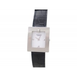 MONTRE HERMES BELT BE1.210 QUARTZ 29 MM EN ACIER + 2 BRACELETS CROCO WATCH 2685€