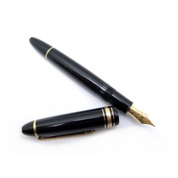 STYLO PLUME MONTBLANC MEISTERSTUCK 146 RESINE NOIRE 