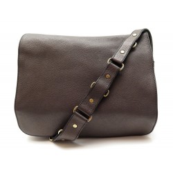 SAC A MAIN CELINE BESACE BANDOULIERE EN CUIR TAUPE METALISE HAND BAG 1250€