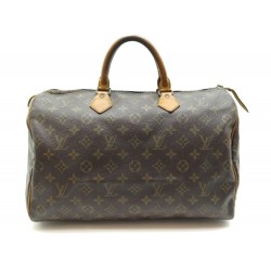 SAC A MAIN LOUIS VUITTON SPEEDY 35 EN TOILE MONOGRAM M41107 CANVAS HAND BAG 925€