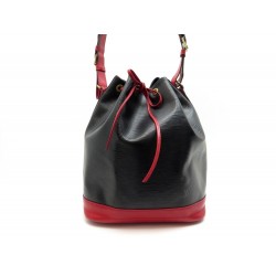 SAC A MAIN LOUIS VUITTON NOE GM EN CUIR EPI BICOLORE NOIR ROUGE HAND BAG 1640€