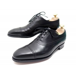 CHAUSSURES EDWARD GREEN BEAULIEU RICHELIEU CUIR NOIR 