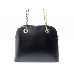 VINTAGE SAC A MAIN CELINE CUIR NOIR 