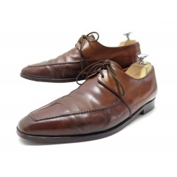 CHAUSSURES BERLUTI DERBY SCARS 42.5 EN CUIR MARRON BROWN LEATHER SHOES 1580€