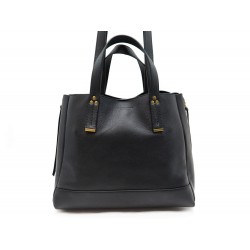 NEUF SAC A MAIN JEROME DREYFUSS GEORGES M EN CUIR NOIR LEATHER HAND BAG 790€