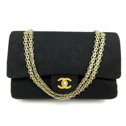  SAC CHANEL TIMELESS TOILE NOIR 