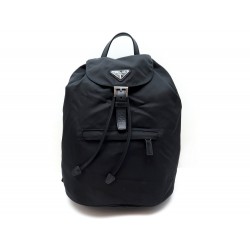 NEUF SAC A DOS PRADA 1BZ032 EN NYLON NOIR NEW BLACK CANVAS BACKPACK BAG 850€