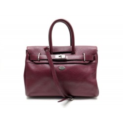 SAC MAC DOUGLAS PYLA CUIR BORDEAUX 