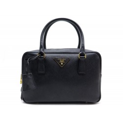 NEUF SAC A MAIN PRADA BN1113 EN CUIR SAFFIANO NOIR + BOITE LEATHER HAND BAG 950€