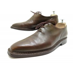 CHAUSSURES BERLUTI OLGA 10 44 RICHELIEU EN CUIR MARRON + EMBAUCHOIRS SHOES 1670€