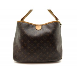 SAC CABAS LOUIS VUITTON DELIGHTFULL MM MONOGRAM MARRON 