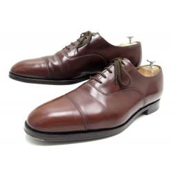 CHAUSSURES CHURCH'S BALMORAL 10F 44 RICHELIEU EN CUIR MARRON LEATHER SHOES 550€