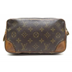 VINTAGE POCHETTE LOUIS VUITTON TROUSSE EN TOILE MONOGRAM LV CANVAS POUCH 400