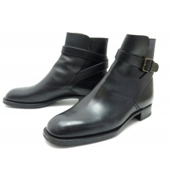 CHAUSSURES BOTTINES JM WESTON 722 JODHPUR 8D 42 CUIR NOIR 