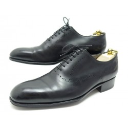 CHAUSSURES JM WESTON ONE CUT 581 8D 42 RICHELIEU EN CUIR NOIR + EMBAUCHOIRS 895€