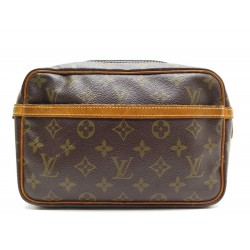 VINTAGE POCHETTE LOUIS VUITTON COMPIEGNE 23 TROUSSE DE TOILETTE MONOGRAM 480€