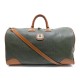  SAC DE VOYAGE LANCEL CUIR VERT 