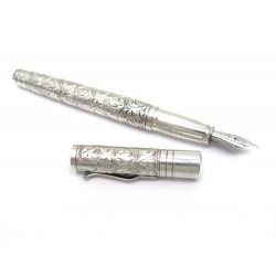 STYLO YARD O'LED ARGENT PLUME PISTON 