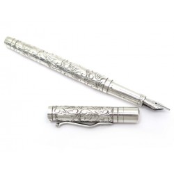 STYLO PLUME YARD O LED VICEROY VICTORIAN EN ARGENT TRANSFORMABLE EN ROLLER 1145€