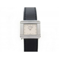 MONTRE POIRAY MA PREMIERE 16/9 QUARTZ 26 MM DIAMANTS & ACIER + BOITE WATCH 3550€