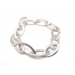 NEUF BRACELET VHERNIER POP GOURMETTE EN ARGENT 925 