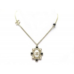 NEUF COLLIER CHANEL Y47853 METAL DORE 