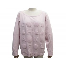 PULL CHANEL P45774 XL 46 EN CACHEMIRE ROSE PINK CASHMERE SWEATER 3900€