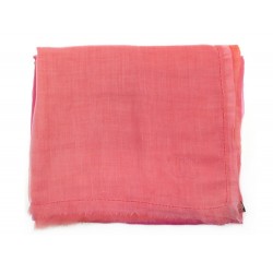 ETOLE CHANEL LOGO CC DEGRADE ROSE FOULARD EN CACHEMIRE PINK STOLE SCARF 1010€