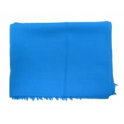 NEUF CHALE HERMES FOULARD ETOLE CACHEMIRE ET LAINE BLEU NEW CASHMERE SHAWL 845€