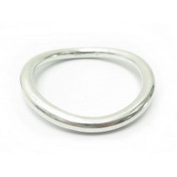 BRACELET CHRISTOFLE JONC IDOLE EN ARGENT MASSIF TAILLE 1 18CM SILVER BANGLE 470€