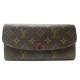 NEUF PORTEFEUILLE LOUIS VUITTON EMILIE M60697 TOILE MONOGRAM MONNAIE WALLET 370€