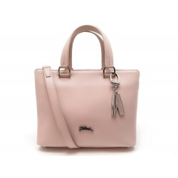 NEUF SAC A MAIN LONGCHAMP HONORE 404 S 1099831 BANDOULIERE EN CUIR ROSE BAG 470€