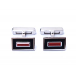 BOUTONS DE MANCHETTES CARTIER VENITIAN INSPIRE ARGENT MASSIF BOITE CUFFLINK 530€