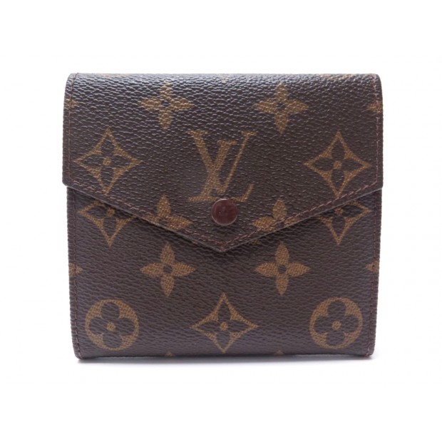 PORTEFEUILLE LOUIS VUITTON ELISE TOILE MONOGRAM 