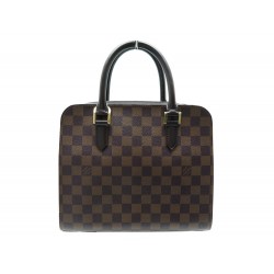 NEUF SAC A MAIN LOUIS VUITTON TRIANA TOILE DAMIER EBENE + BOITE HAND BAG 1200€