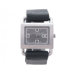 MONTRE HERMES BARENIA BA1.510 32 MM QUARTZ ACIER PALLADIE + BOITE WATCH 1690€