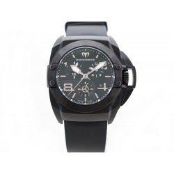 MONTRE TECHNOMARINE BLACKWATCH 908003 QUARTZ 43 MM ACIER & CAOUTCHOUC 1400€