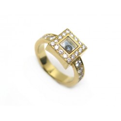 BAGUE CHOPARD HAPPY DIAMOND 82/2939-20 T53 OR JAUNE ET DIAMANTS GOLD RING 6000€