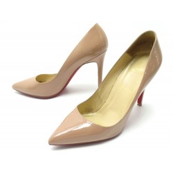 CHAUSSURES CHRISTIAN LOUBOUTIN PIGALLE 100 3080680PK20 39 ESCARPINS CUIR 575€