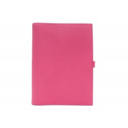 NEUF COUVERTURE AGENDA HERMES GLOBE TROTTER ROSE 