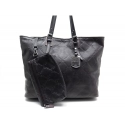 SAC A MAIN LONGCHAMP CABAS 1525746813 EN CUIR MARRON BROWN LEATHER HANDBAG 470€