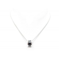 COLLIER PENDENTIF BULGARI SAVE THE CHILDREN B.ZERO1 ARGENT 